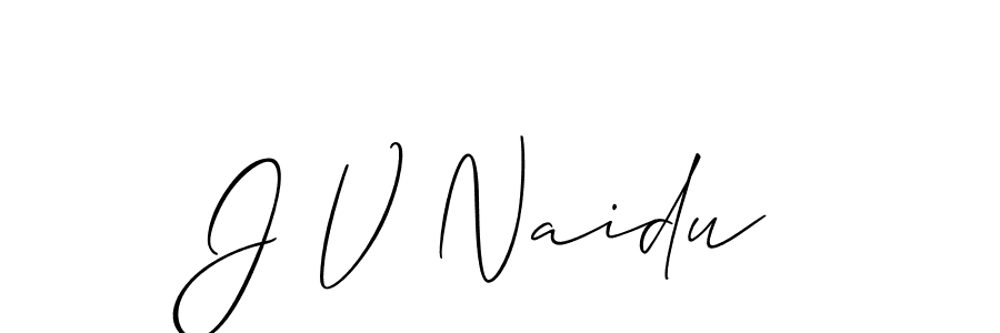 Make a short J V Naidu signature style. Manage your documents anywhere anytime using Allison_Script. Create and add eSignatures, submit forms, share and send files easily. J V Naidu signature style 2 images and pictures png