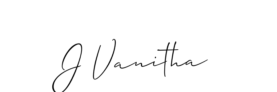 Here are the top 10 professional signature styles for the name J Vanitha. These are the best autograph styles you can use for your name. J Vanitha signature style 2 images and pictures png