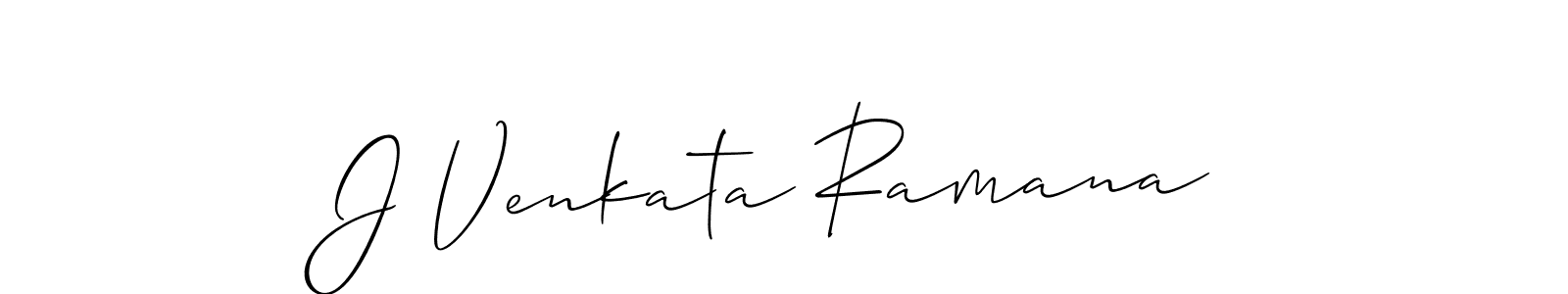 Make a beautiful signature design for name J Venkata Ramana. Use this online signature maker to create a handwritten signature for free. J Venkata Ramana signature style 2 images and pictures png