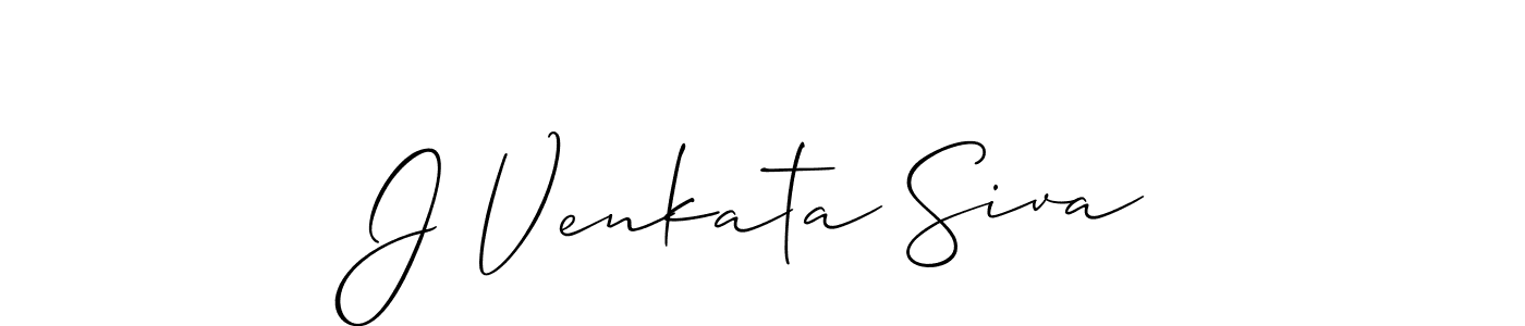 if you are searching for the best signature style for your name J Venkata Siva. so please give up your signature search. here we have designed multiple signature styles  using Allison_Script. J Venkata Siva signature style 2 images and pictures png