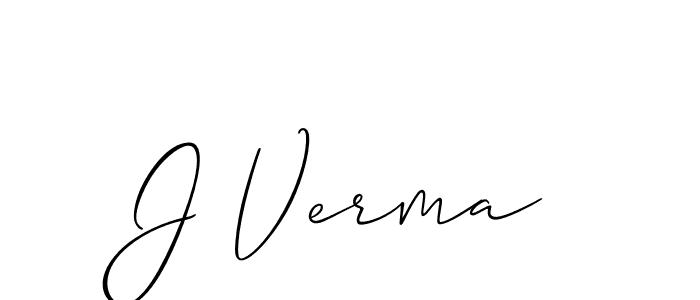 Similarly Allison_Script is the best handwritten signature design. Signature creator online .You can use it as an online autograph creator for name J Verma. J Verma signature style 2 images and pictures png