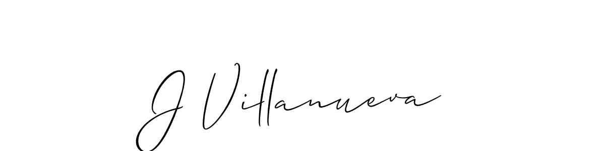 Also You can easily find your signature by using the search form. We will create J Villanueva name handwritten signature images for you free of cost using Allison_Script sign style. J Villanueva signature style 2 images and pictures png