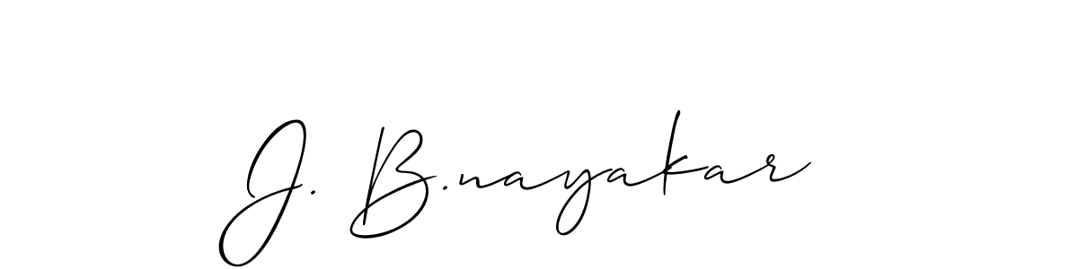 Similarly Allison_Script is the best handwritten signature design. Signature creator online .You can use it as an online autograph creator for name J. B.nayakar. J. B.nayakar signature style 2 images and pictures png