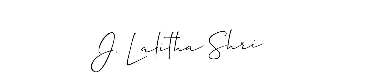 Check out images of Autograph of J. Lalitha Shri name. Actor J. Lalitha Shri Signature Style. Allison_Script is a professional sign style online. J. Lalitha Shri signature style 2 images and pictures png