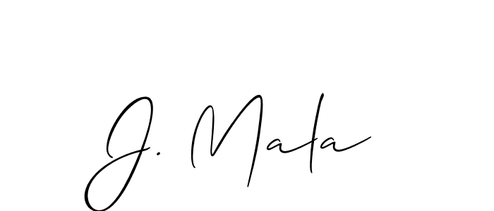 Here are the top 10 professional signature styles for the name J. Mala. These are the best autograph styles you can use for your name. J. Mala signature style 2 images and pictures png