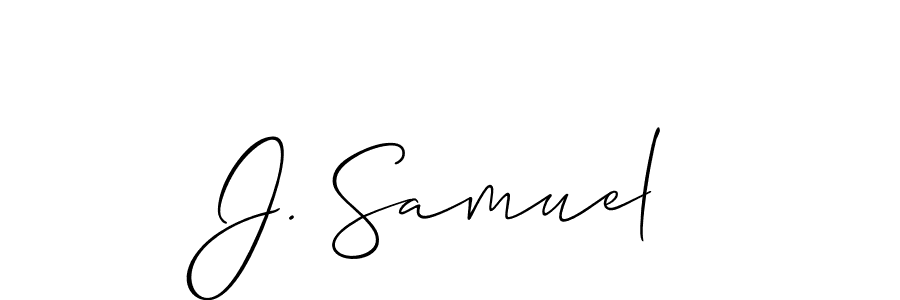 Here are the top 10 professional signature styles for the name J. Samuel. These are the best autograph styles you can use for your name. J. Samuel signature style 2 images and pictures png