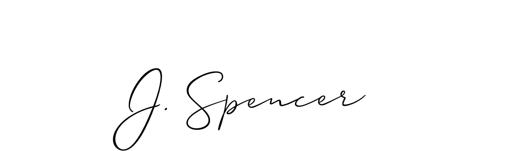 You can use this online signature creator to create a handwritten signature for the name J. Spencer. This is the best online autograph maker. J. Spencer signature style 2 images and pictures png