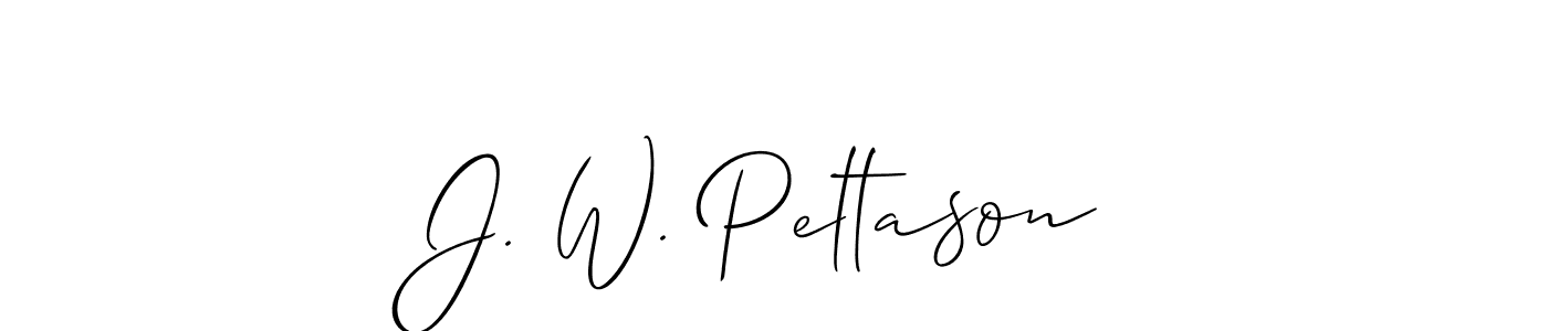 Check out images of Autograph of J. W. Peltason name. Actor J. W. Peltason Signature Style. Allison_Script is a professional sign style online. J. W. Peltason signature style 2 images and pictures png