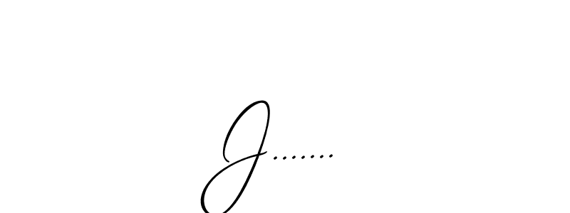 How to Draw J....... signature style? Allison_Script is a latest design signature styles for name J........ J....... signature style 2 images and pictures png