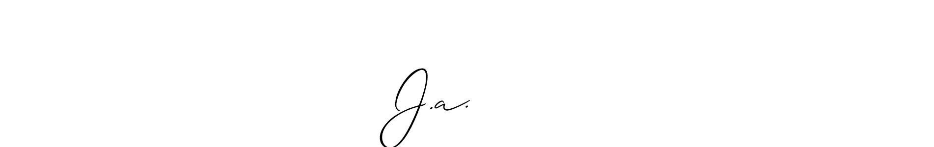 Also we have J.a.வருண் name is the best signature style. Create professional handwritten signature collection using Allison_Script autograph style. J.a.வருண் signature style 2 images and pictures png