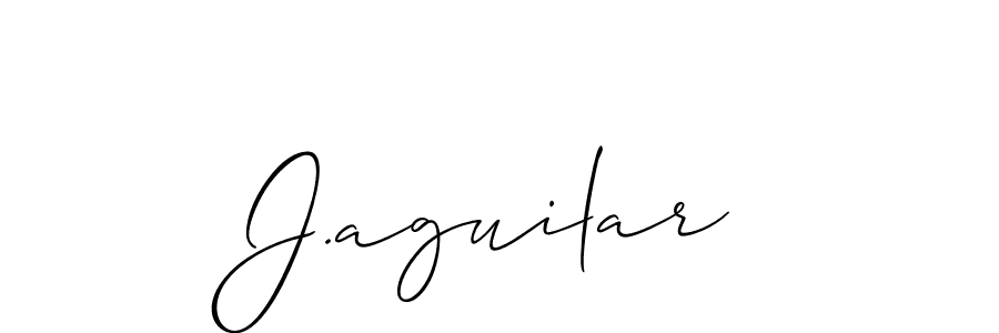 Once you've used our free online signature maker to create your best signature Allison_Script style, it's time to enjoy all of the benefits that J.aguilar name signing documents. J.aguilar signature style 2 images and pictures png