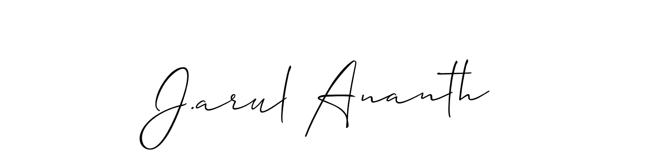 Here are the top 10 professional signature styles for the name J.arul Ananth. These are the best autograph styles you can use for your name. J.arul Ananth signature style 2 images and pictures png