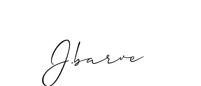 How to make J.barve name signature. Use Allison_Script style for creating short signs online. This is the latest handwritten sign. J.barve signature style 2 images and pictures png