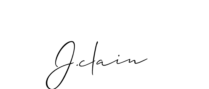 Make a short J.clain signature style. Manage your documents anywhere anytime using Allison_Script. Create and add eSignatures, submit forms, share and send files easily. J.clain signature style 2 images and pictures png