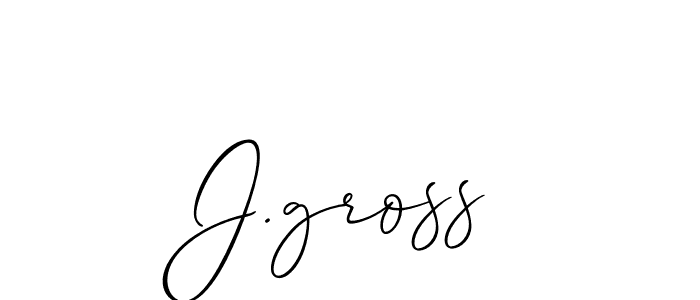 It looks lik you need a new signature style for name J.gross. Design unique handwritten (Allison_Script) signature with our free signature maker in just a few clicks. J.gross signature style 2 images and pictures png