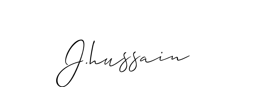 J.hussain stylish signature style. Best Handwritten Sign (Allison_Script) for my name. Handwritten Signature Collection Ideas for my name J.hussain. J.hussain signature style 2 images and pictures png