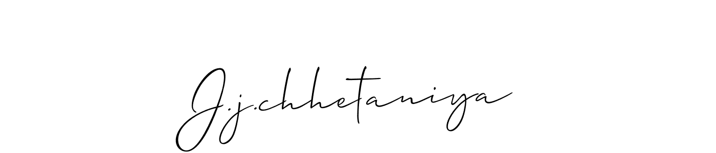 Similarly Allison_Script is the best handwritten signature design. Signature creator online .You can use it as an online autograph creator for name J.j.chhetaniya. J.j.chhetaniya signature style 2 images and pictures png