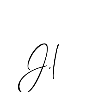 How to Draw J.l signature style? Allison_Script is a latest design signature styles for name J.l. J.l signature style 2 images and pictures png