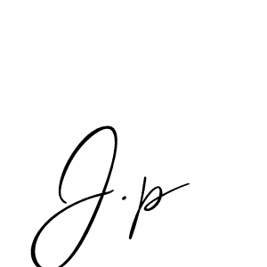 How to make J.p name signature. Use Allison_Script style for creating short signs online. This is the latest handwritten sign. J.p signature style 2 images and pictures png