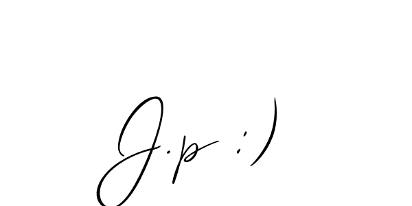 See photos of J.p :) official signature by Spectra . Check more albums & portfolios. Read reviews & check more about Allison_Script font. J.p :) signature style 2 images and pictures png