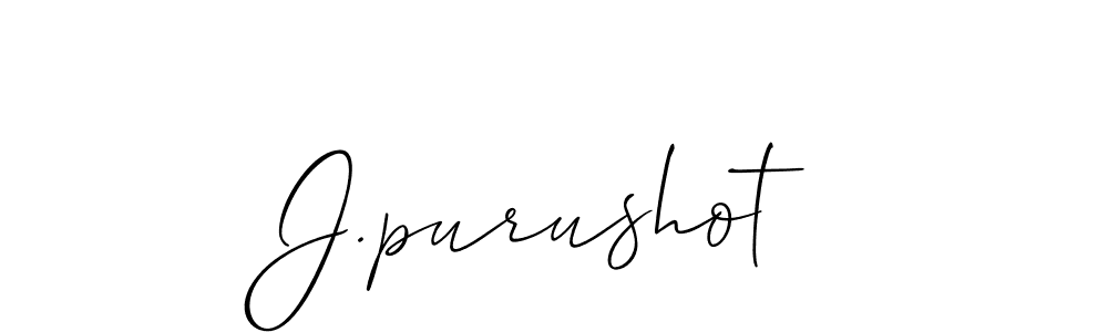 J.purushot stylish signature style. Best Handwritten Sign (Allison_Script) for my name. Handwritten Signature Collection Ideas for my name J.purushot. J.purushot signature style 2 images and pictures png