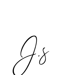 See photos of J.s official signature by Spectra . Check more albums & portfolios. Read reviews & check more about Allison_Script font. J.s signature style 2 images and pictures png