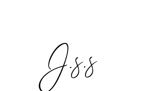 It looks lik you need a new signature style for name J.s.s. Design unique handwritten (Allison_Script) signature with our free signature maker in just a few clicks. J.s.s signature style 2 images and pictures png