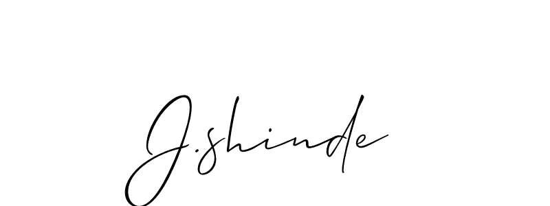 Once you've used our free online signature maker to create your best signature Allison_Script style, it's time to enjoy all of the benefits that J.shinde name signing documents. J.shinde signature style 2 images and pictures png