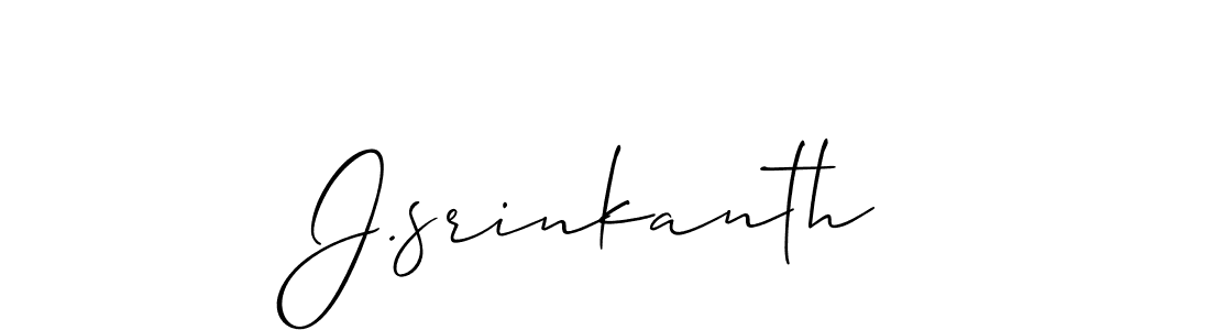 Check out images of Autograph of J.srinkanth name. Actor J.srinkanth Signature Style. Allison_Script is a professional sign style online. J.srinkanth signature style 2 images and pictures png