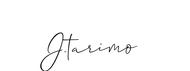 This is the best signature style for the J.tarimo name. Also you like these signature font (Allison_Script). Mix name signature. J.tarimo signature style 2 images and pictures png