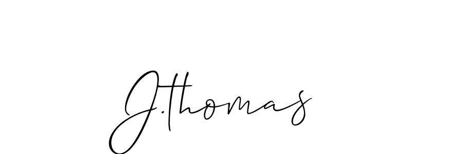 Make a beautiful signature design for name J.thomas . Use this online signature maker to create a handwritten signature for free. J.thomas  signature style 2 images and pictures png