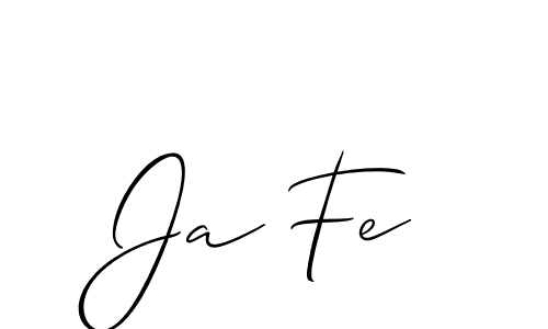 This is the best signature style for the Ja Fe name. Also you like these signature font (Allison_Script). Mix name signature. Ja Fe signature style 2 images and pictures png