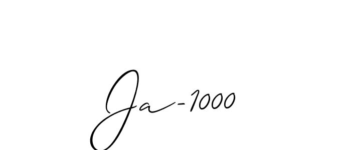 Check out images of Autograph of Ja-1000 name. Actor Ja-1000 Signature Style. Allison_Script is a professional sign style online. Ja-1000 signature style 2 images and pictures png