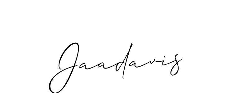 Best and Professional Signature Style for Jaadavis. Allison_Script Best Signature Style Collection. Jaadavis signature style 2 images and pictures png