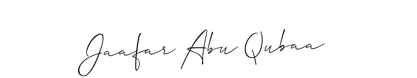 Check out images of Autograph of Jaafar Abu Qubaa name. Actor Jaafar Abu Qubaa Signature Style. Allison_Script is a professional sign style online. Jaafar Abu Qubaa signature style 2 images and pictures png