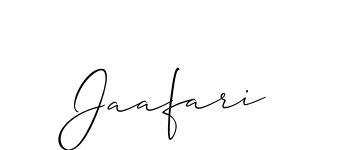 How to Draw Jaafari signature style? Allison_Script is a latest design signature styles for name Jaafari. Jaafari signature style 2 images and pictures png