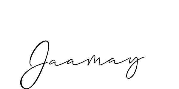 Best and Professional Signature Style for Jaamay. Allison_Script Best Signature Style Collection. Jaamay signature style 2 images and pictures png