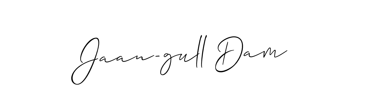 How to make Jaan-gull Dam signature? Allison_Script is a professional autograph style. Create handwritten signature for Jaan-gull Dam name. Jaan-gull Dam signature style 2 images and pictures png