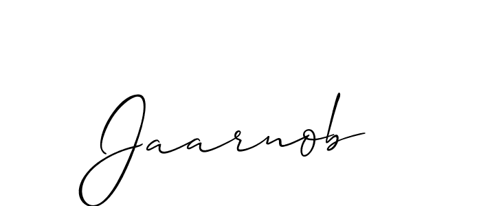 You should practise on your own different ways (Allison_Script) to write your name (Jaarnob) in signature. don't let someone else do it for you. Jaarnob signature style 2 images and pictures png