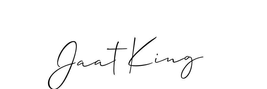 Check out images of Autograph of Jaat King name. Actor Jaat King Signature Style. Allison_Script is a professional sign style online. Jaat King signature style 2 images and pictures png