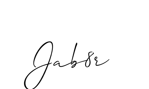 Here are the top 10 professional signature styles for the name Jab8r. These are the best autograph styles you can use for your name. Jab8r signature style 2 images and pictures png