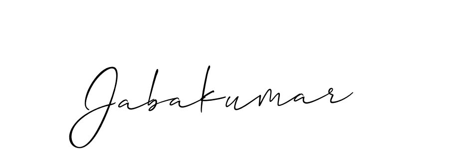 You can use this online signature creator to create a handwritten signature for the name Jabakumar. This is the best online autograph maker. Jabakumar signature style 2 images and pictures png