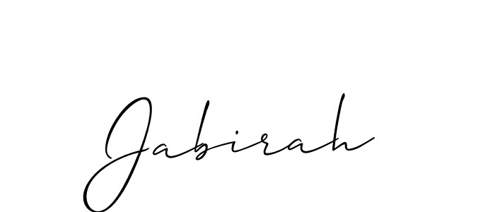 It looks lik you need a new signature style for name Jabirah. Design unique handwritten (Allison_Script) signature with our free signature maker in just a few clicks. Jabirah signature style 2 images and pictures png