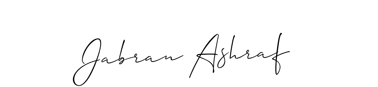 It looks lik you need a new signature style for name Jabran Ashraf. Design unique handwritten (Allison_Script) signature with our free signature maker in just a few clicks. Jabran Ashraf signature style 2 images and pictures png