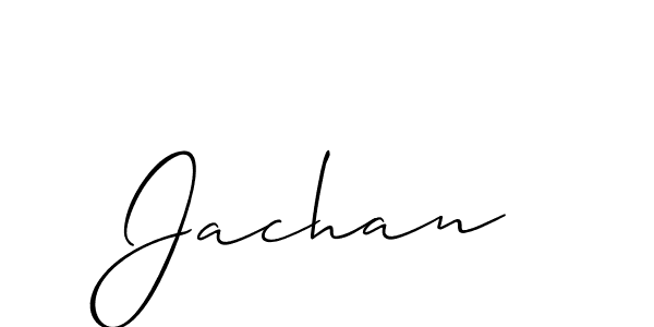 Similarly Allison_Script is the best handwritten signature design. Signature creator online .You can use it as an online autograph creator for name Jachan. Jachan signature style 2 images and pictures png