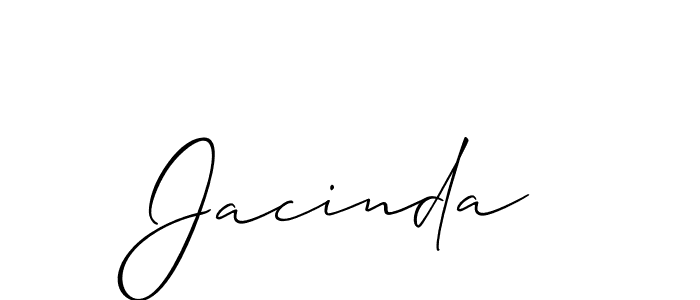 Also You can easily find your signature by using the search form. We will create Jacinda name handwritten signature images for you free of cost using Allison_Script sign style. Jacinda signature style 2 images and pictures png