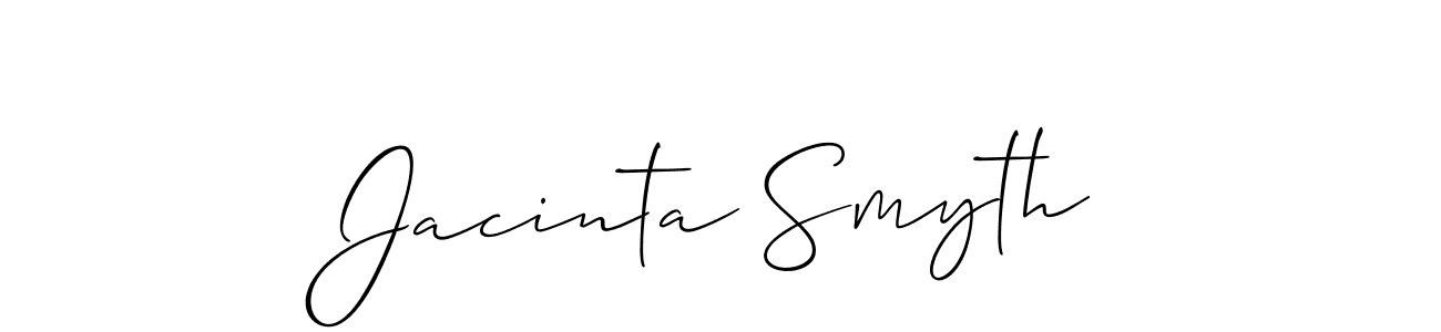 See photos of Jacinta Smyth official signature by Spectra . Check more albums & portfolios. Read reviews & check more about Allison_Script font. Jacinta Smyth signature style 2 images and pictures png
