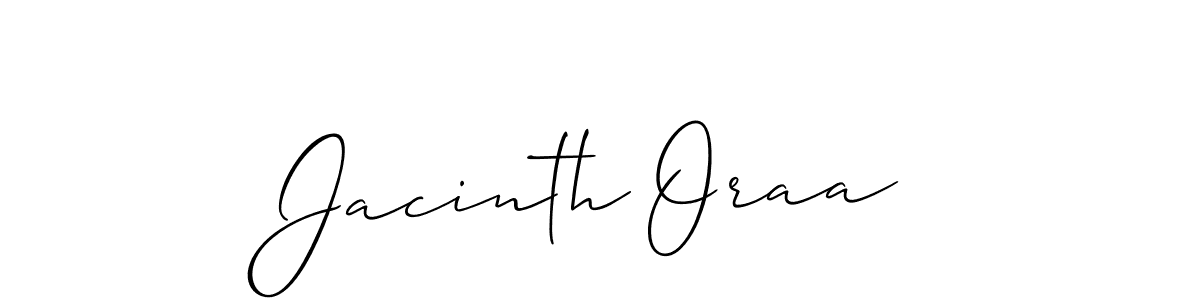 You should practise on your own different ways (Allison_Script) to write your name (Jacinth Oraa) in signature. don't let someone else do it for you. Jacinth Oraa signature style 2 images and pictures png