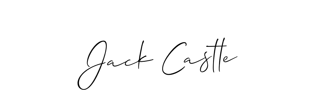 Also You can easily find your signature by using the search form. We will create Jack Castle name handwritten signature images for you free of cost using Allison_Script sign style. Jack Castle signature style 2 images and pictures png