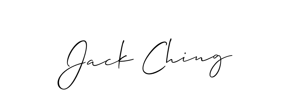 Make a short Jack Ching signature style. Manage your documents anywhere anytime using Allison_Script. Create and add eSignatures, submit forms, share and send files easily. Jack Ching signature style 2 images and pictures png